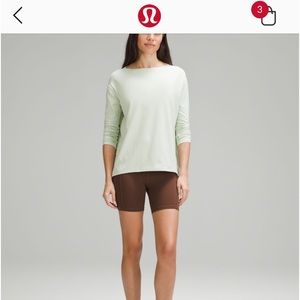 Lululemon back in action long sleeve